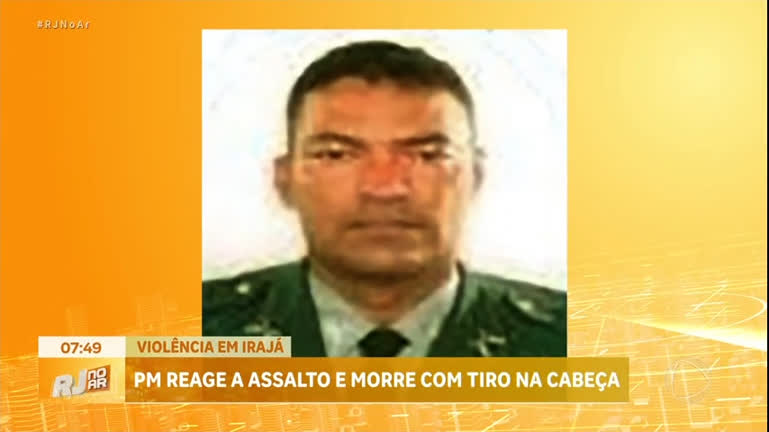 Vídeo: Sargento da Polícia Militar é morto durante tentativa de assalto na zona norte do Rio