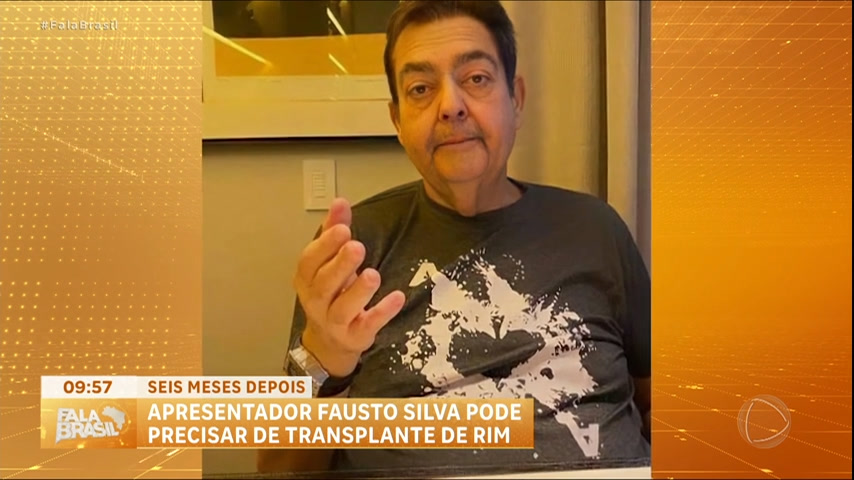 Vídeo: Faustão pode passar por novo transplante