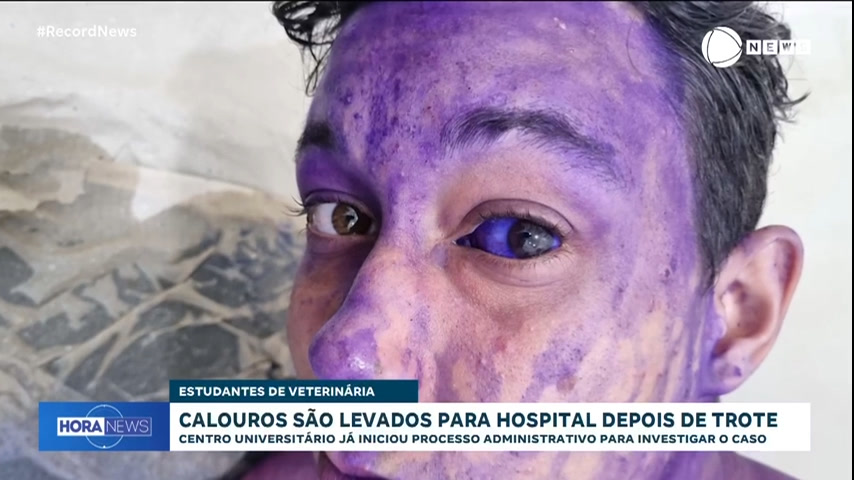 Vídeo: Calouros são hospitalizados após trote universitário, em Rondônia