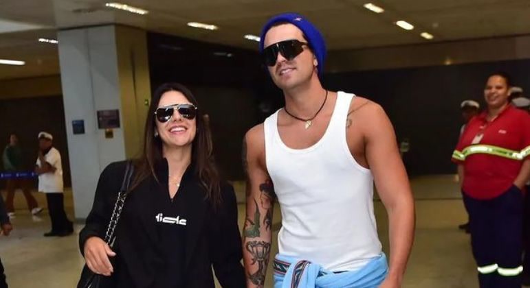 Vídeo: Luan Santana e Jade Magalhães aparecem juntos em público pela primeira vez após reatarem namoro