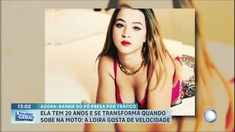 Vídeo: "Barbie do pó" é presa em flagrante por tráfico de drogas em SP