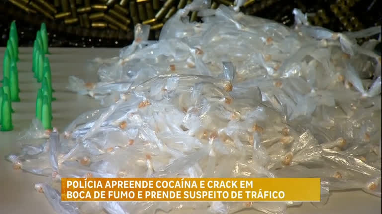 Vídeo: Polícia prende suspeito de tráfico de drogas em Belo Horizonte