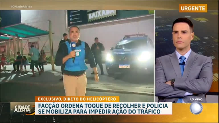 Vídeo: Noite de caos: fluxo de pessoas teria diminuído após toque de recolher feito por facção em São João de Meriti (RJ)