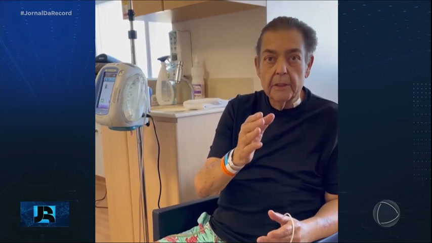 Vídeo: Apresentador Fausto Silva é submetido a um novo transplante, desta vez de rim
