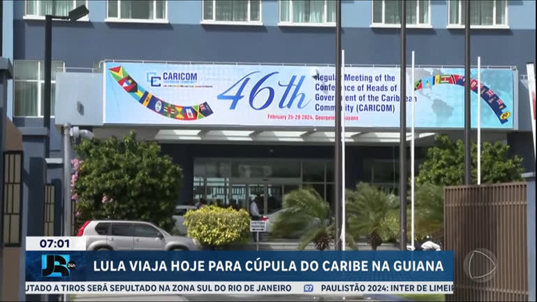 Vídeo: Lula participa de Cúpula do Caribe na Guiana
