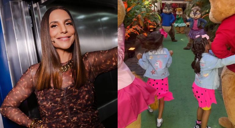 Vídeo: Ivete Sangalo faz festa luxuosa para as filhas gêmeas