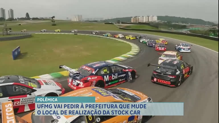 Vídeo: UFMG vai pedir à Prefeitura de Belo Horizonte que mude o local de realização da Stock Car