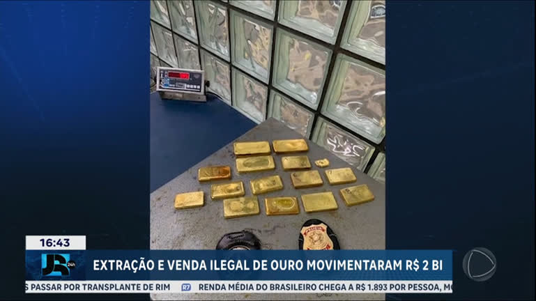 Vídeo: Homem é preso suspeito de participação em esquema de venda ilegal de ouro