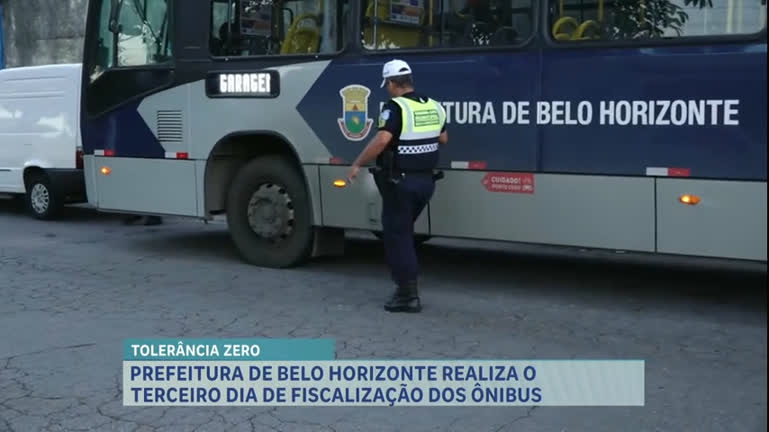 Vídeo: PBH realiza mais uma série de fiscalizações em garagens de ônibus que circulam na cidade