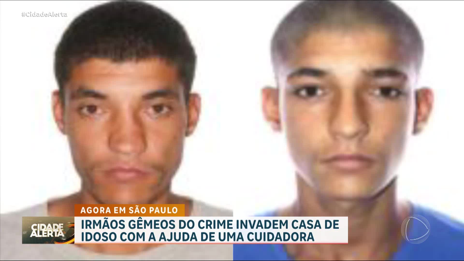 Vídeo: Gêmeos do crime: irmãos assaltam casa de idoso com a ajuda da cuidadora dele
