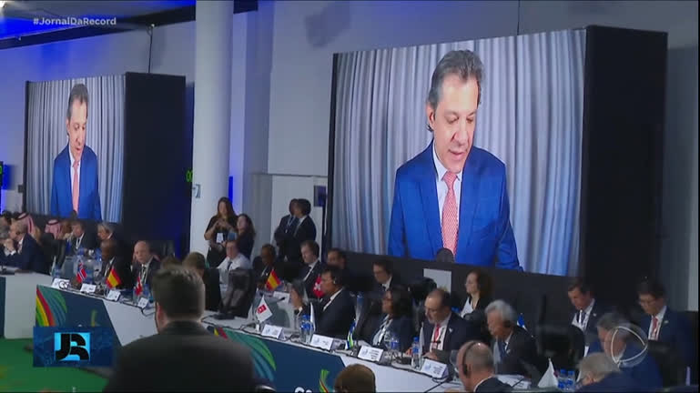 Vídeo: Haddad defende tributação global de bilionários em reunião de ministros de finanças do G20