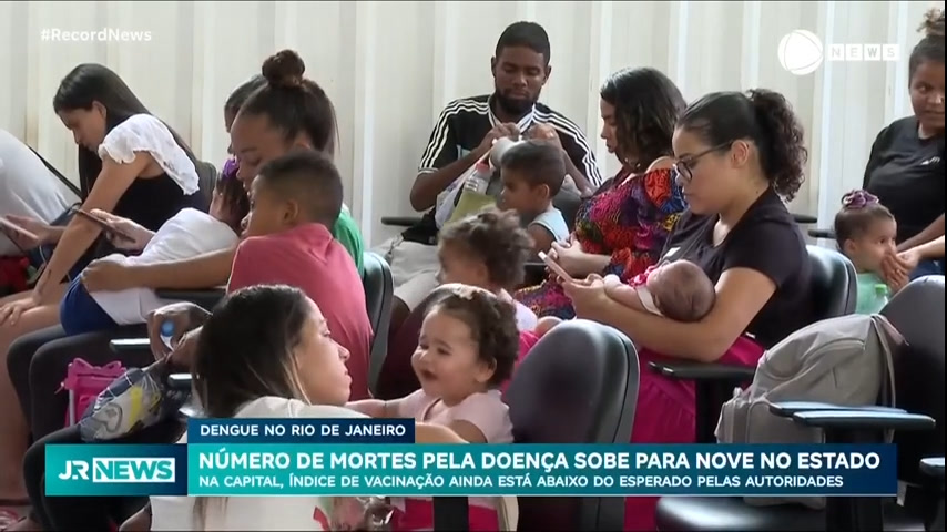 Vídeo: Sobe para nove o número de mortes por dengue no Rio de Janeiro