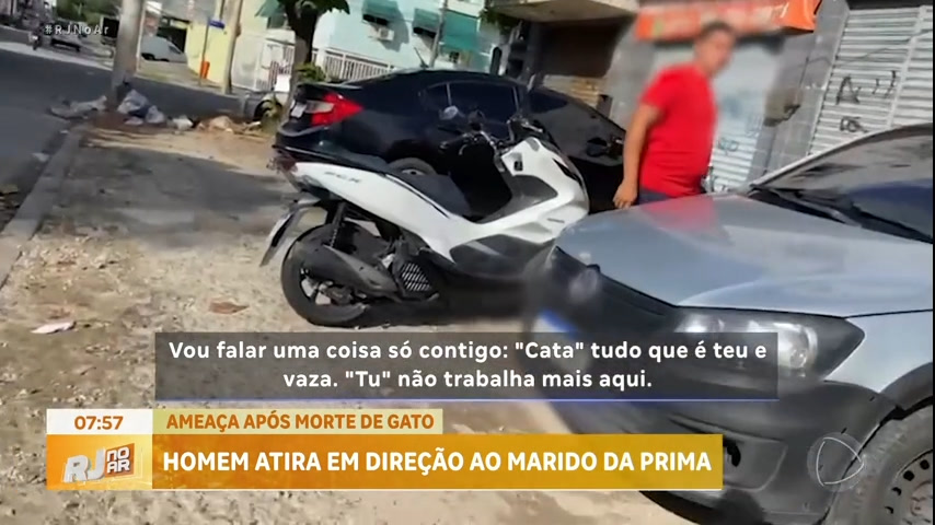 Vídeo: Morte de gato termina em ameça e tentativa de assassinato no Rio