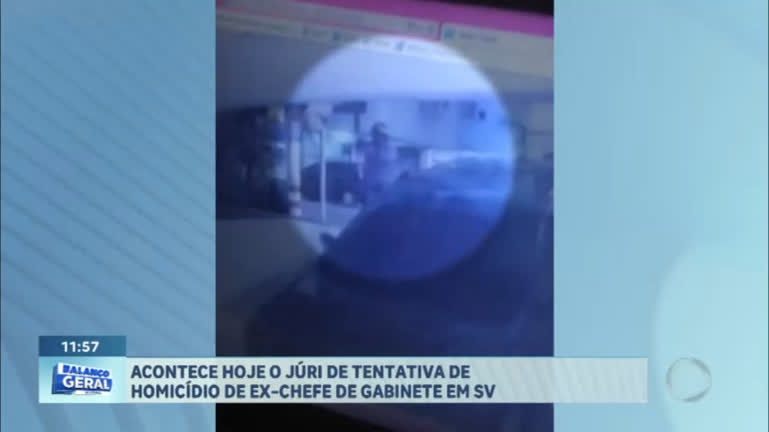Vídeo: Começa o júri de tentativa de homicídio em São Vicente