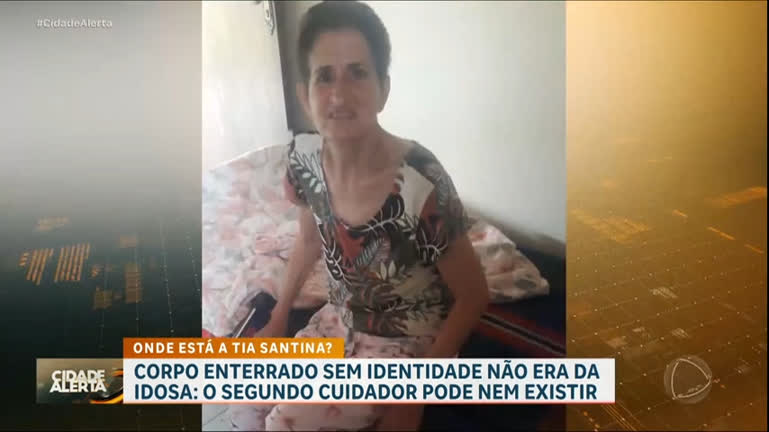 Vídeo: Caso Dona Santina: corpo enterrado como indigente não é da idosa e buscas continuam