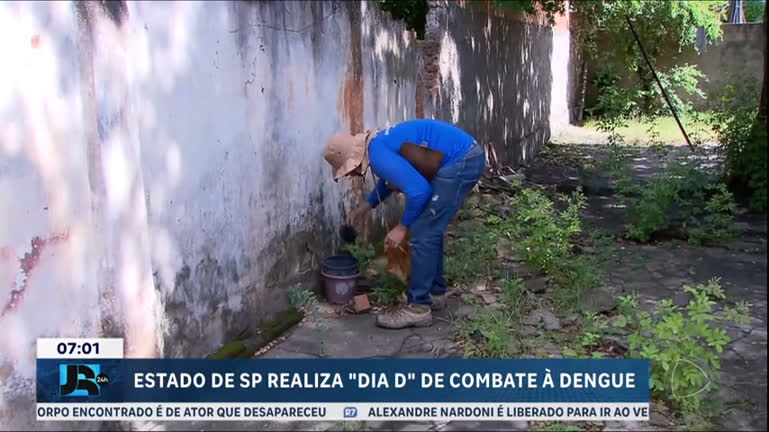 Vídeo: São Paulo realiza dia D contra dengue nesta sexta (1º)