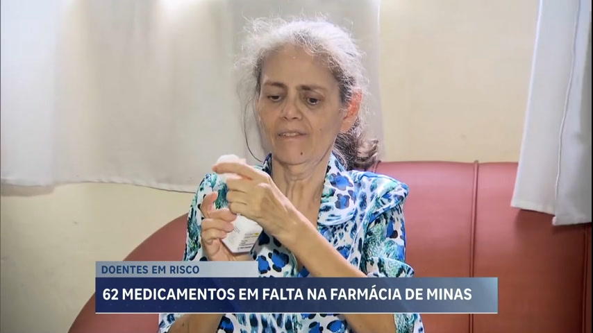 Vídeo: Farmácia de Minas está com 62 medicamentos em falta