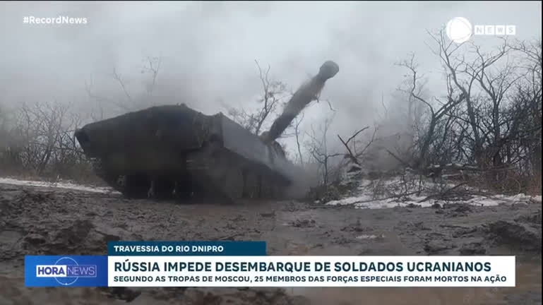 Vídeo: Rússia impede desembarque de soldados ucranianos e 25 militares são mortos em ação