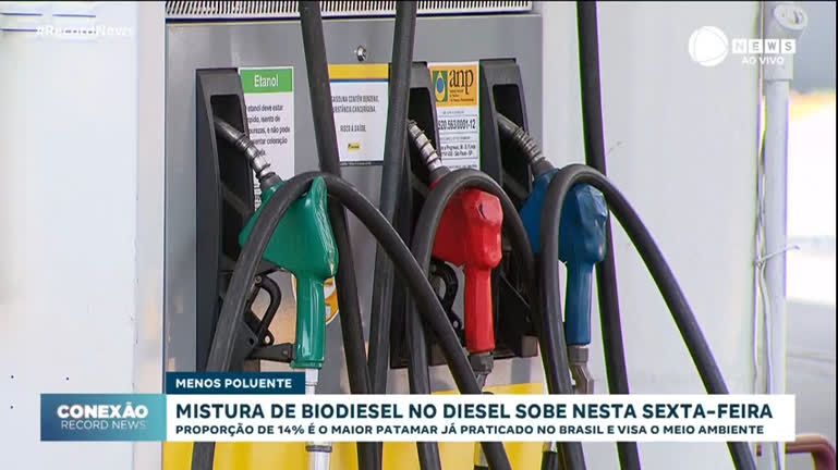 Vídeo: Mistura do biodiesel sobe para 14% e chega ao maior aumento da história brasileira