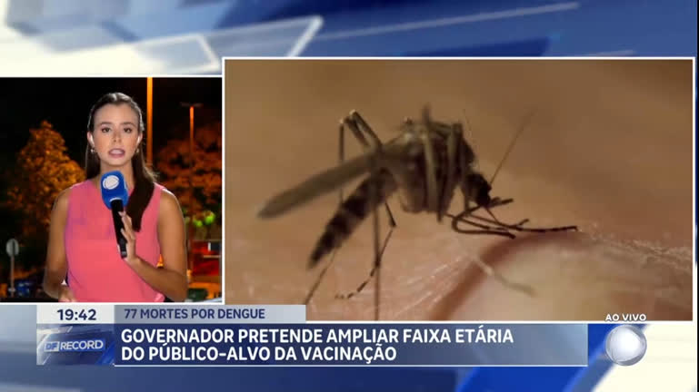 Vídeo: Governo quer ampliar faixa etária de vacina contra a dengue no DF