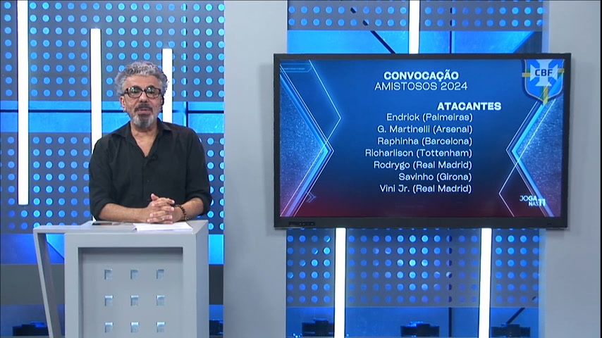 Vídeo: Podcast Joga nas 11 : Dorival faz sua primeira convocação no comando da Seleção Brasileira