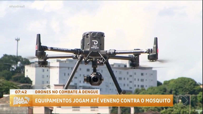 Vídeo: Prefeitura de Belo Horizonte (MG) usa drones para combater avanço da dengue