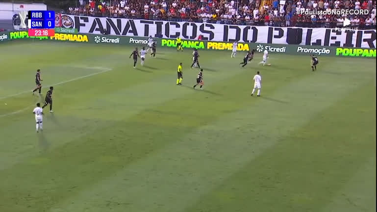 Vídeo: Assista à íntegra de Bragantino 1 x 0 Santos, com Bola, Silvio Luiz e Carioca