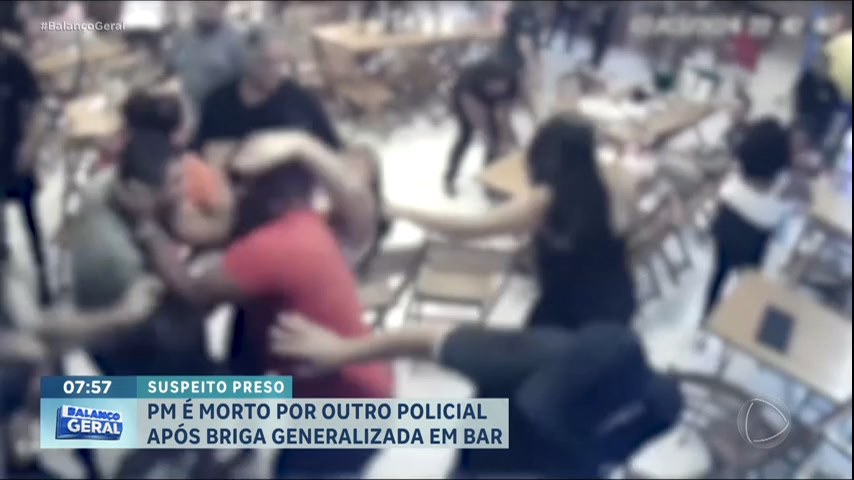 Vídeo: Policial do Distrito Federal mata colega de Goiás após discussão em bar
