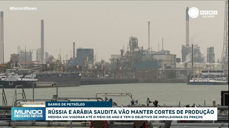 Vídeo: Rússia e Arábia Saudita decidem manter o corte na produção de petróleo neste ano