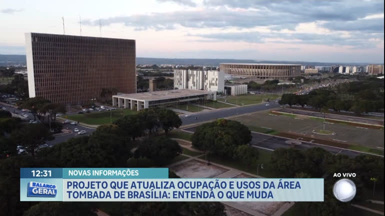 Vídeo: Ibaneis envia à Câmara do DF texto que altera ocupação da área tombada de Brasília