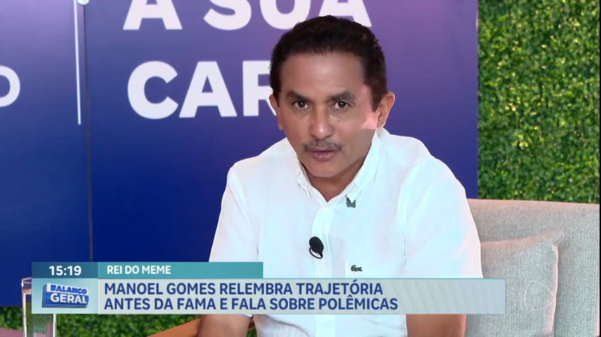 Vídeo: Manoel Gomes relembra trajetória antes da fama e fala sobre polêmicas