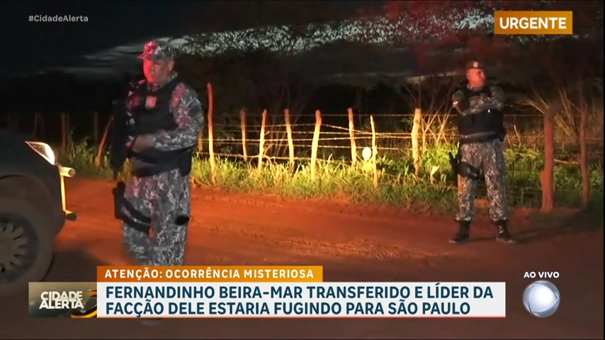 Vídeo: Polícia monta cerco para recapturar dois fugitivos do presídio de segurança máxima de Campo Grande (MS)