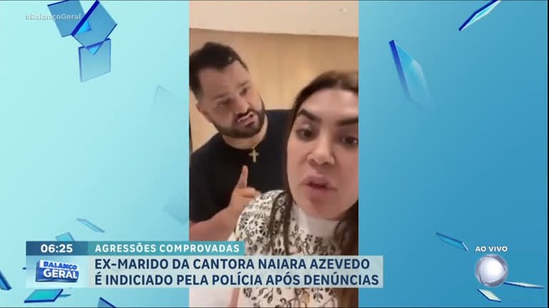 Vídeo: Ex-marido de Naiara Azevedo é indiciado por agressão à cantora