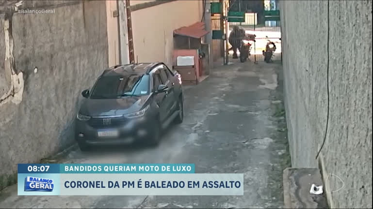 Vídeo: Coronel da Polícia Militar é baleado durante assalto no Rio de Janeiro