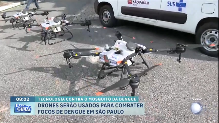 Vídeo: Em estado de emergência, São Paulo vai usar drones no combate à dengue