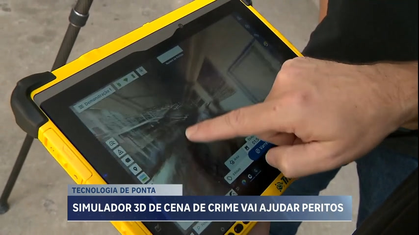 Vídeo: Simulador 3D de cena de crime ajuda peritos nas investigações