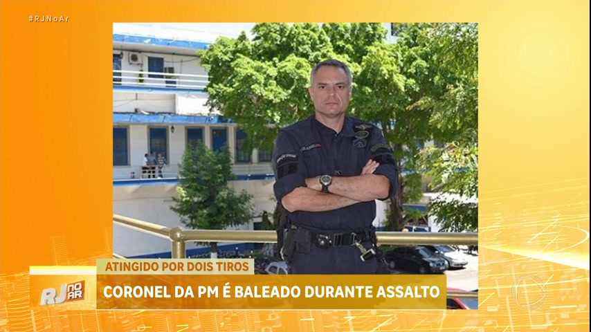 Vídeo: Vídeo flagra momento em que coronel da PM baleado em assalto é abordado no Rio