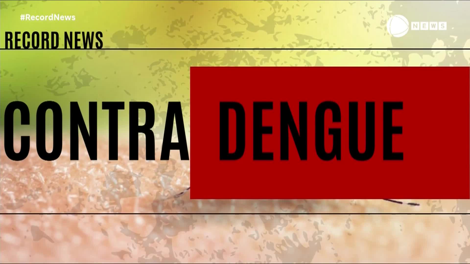 Record News contra dengue: telespectador denuncia parque no centro de São Paulo