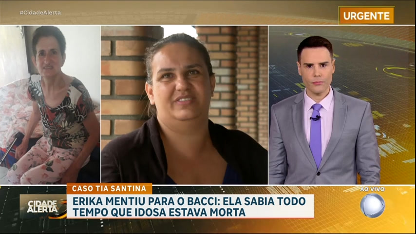 Vídeo: Caso Tia Santina: após ter mentido para Bacci, dona de clínica revela que a idosa morreu