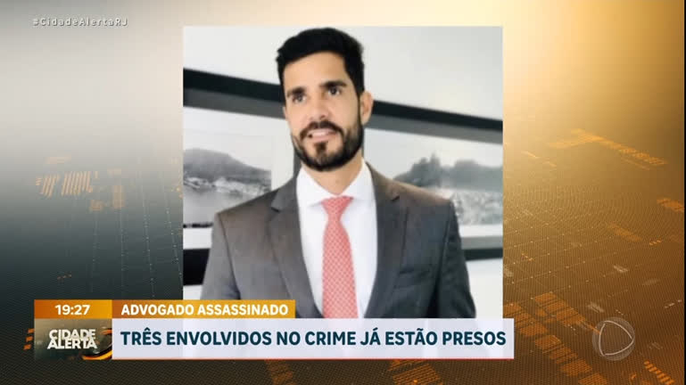 Vídeo: Polícia Civil ouve testemunhas e apura a motivação do assassinato de advogado no centro do Rio