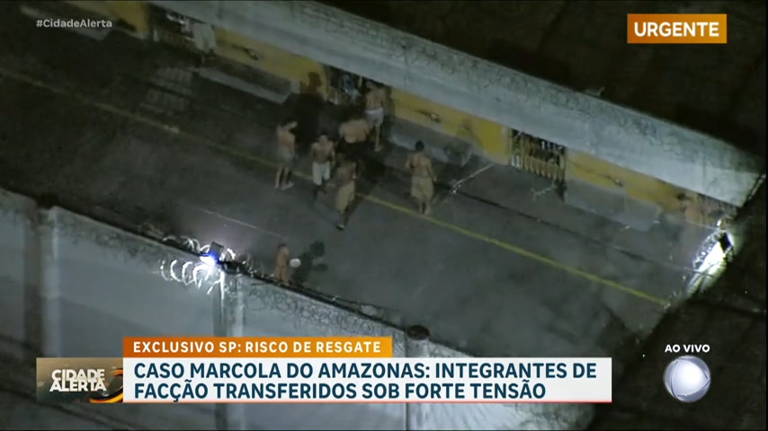 Vídeo: Caso 'Marcola do Amazonas': integrantes do CV são levados para CDP do Belém, em São Paulo