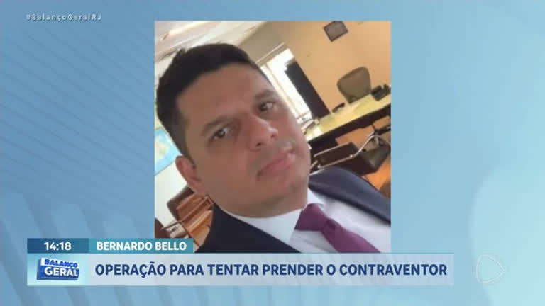 Vídeo: Operação investiga morte de advogado em Niterói (RJ); bicheiro Bernardo Bello é um dos alvos