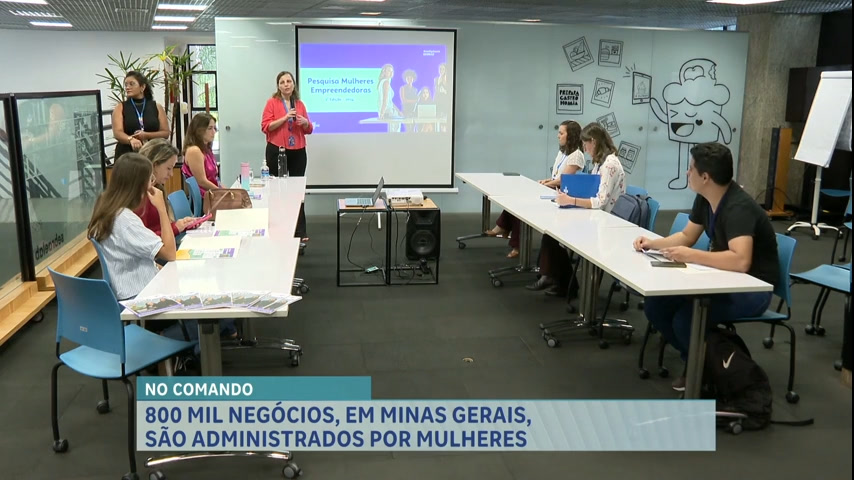 Vídeo: Mulheres administram cerca de 800 mil negócios em Minas Gerais