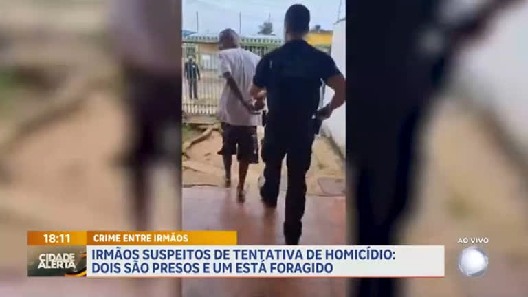 Vídeo: Dois irmãos suspeitos de tentativa de homicídio em Taguatinga são presos