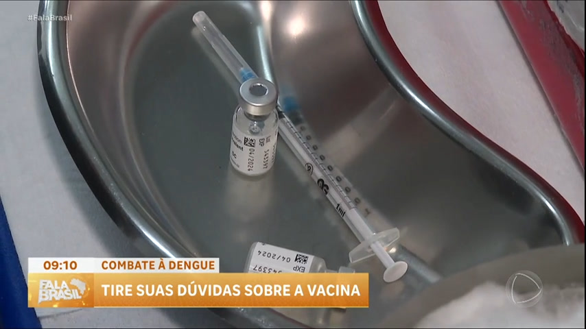 Vídeo: Vacina da dengue: Fala Brasil tira dúvidas sobre o imunizante