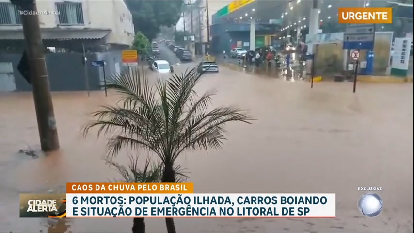 Vídeo: Zap do Povo: temporal deixa população ilhada em diversos pontos do estado de São Paulo