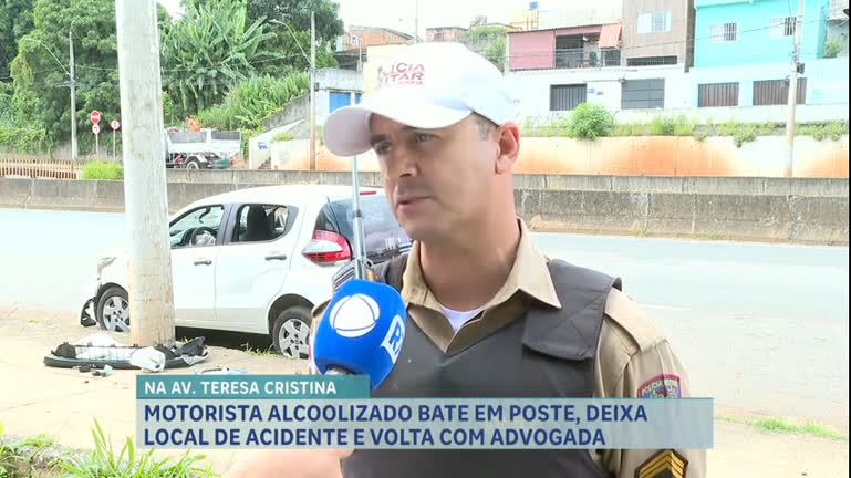 Vídeo: Três acidentes de trânsito deixam seis pessoas feridas em Belo Horizonte