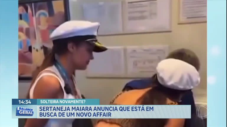 Vídeo: Sertaneja Maiara anuncia que está em busca de um novo affair