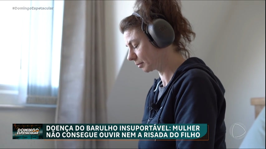 Vídeo: Doença do barulho insuportável: mulher não consegue ouvir nem a risada do filho