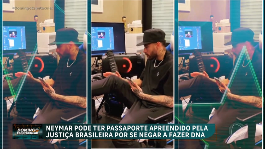 Vídeo: Giro dos Famosos : Neymar pode ter passaporte apreendido pela Justiça brasileira por se negar a fazer DNA